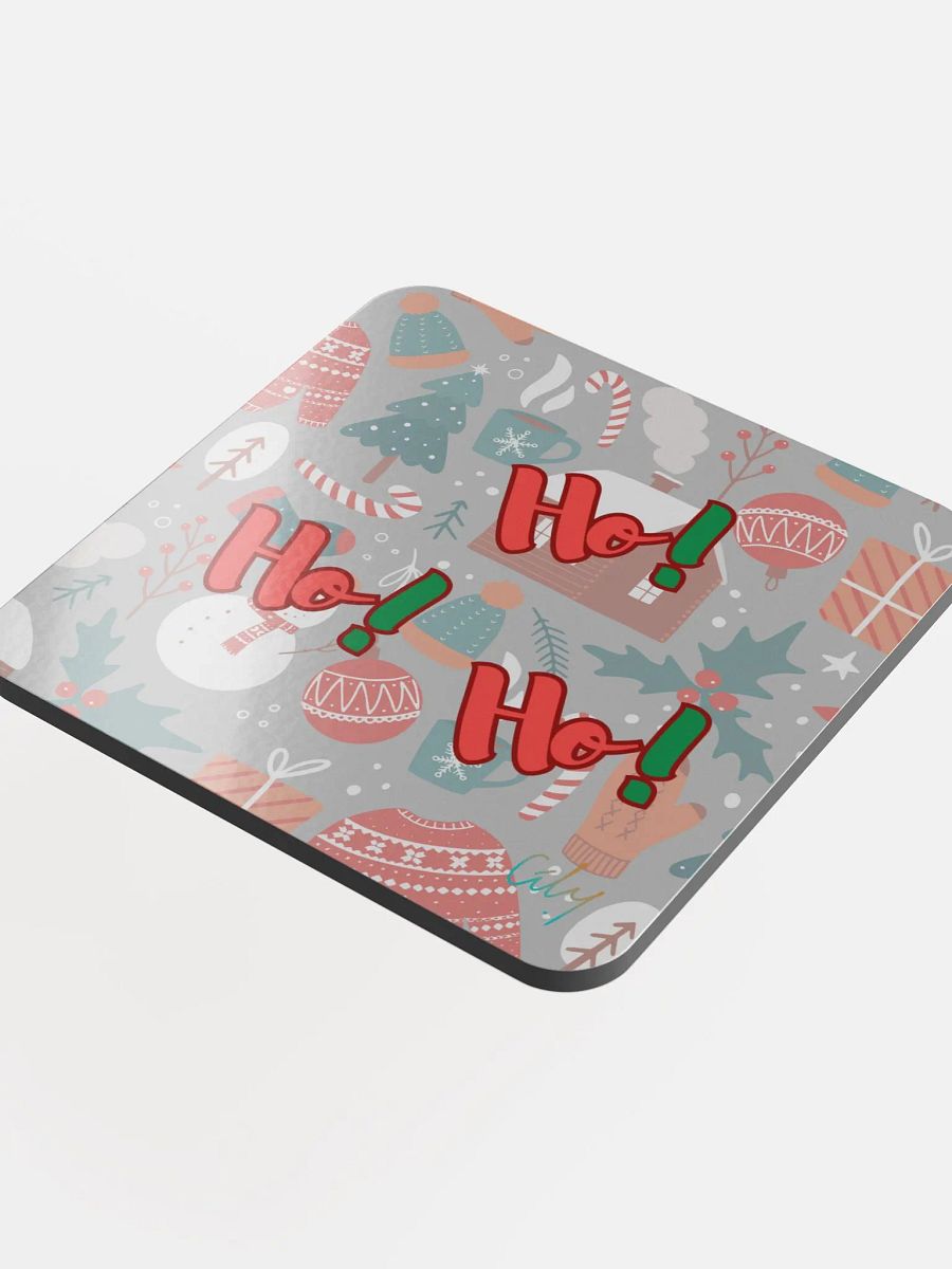 Festive Holiday Cork Coaster Set product image (4)