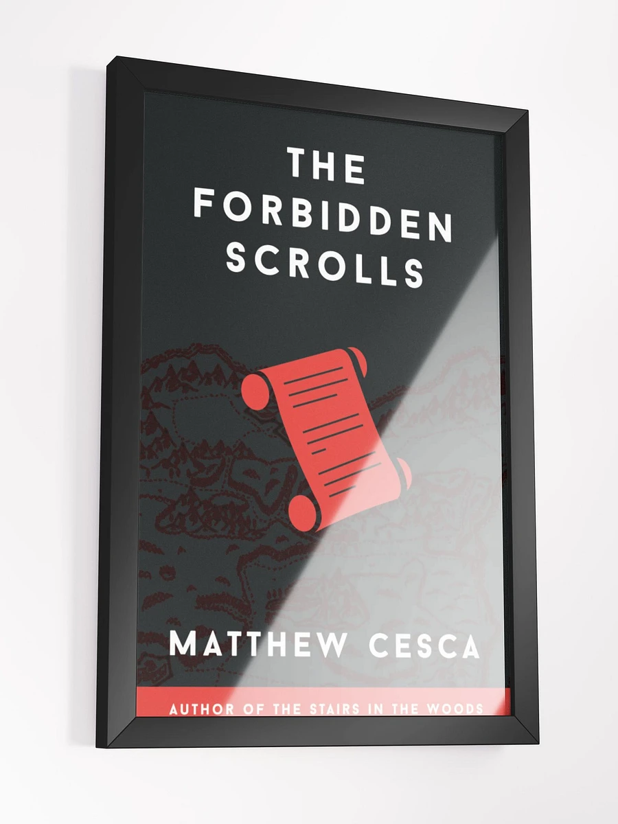 The Forbidden Scrolls Book Framed Cover Poster product image (16)