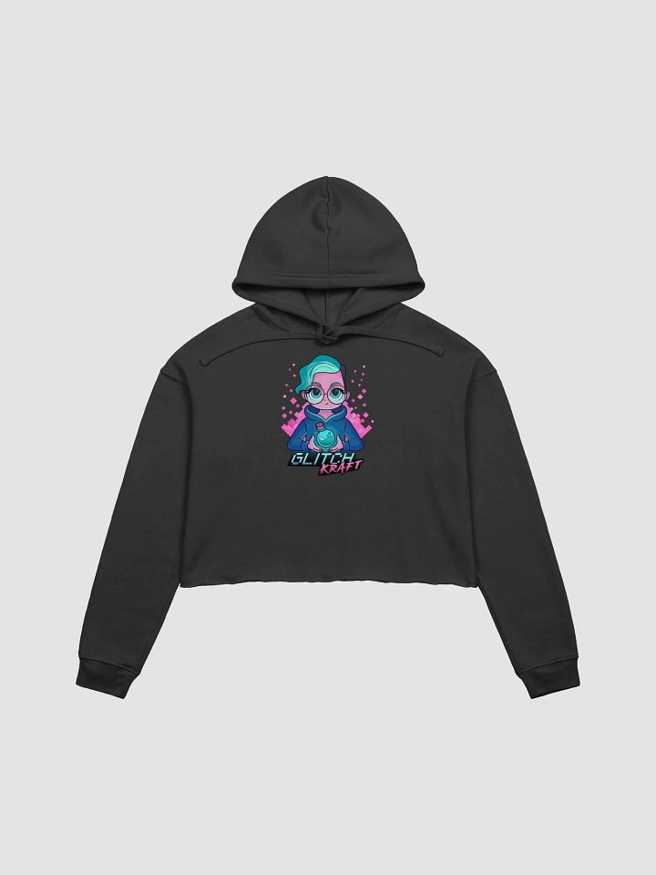 GlitchKraft Logo Cropped Hoodie product image (2)