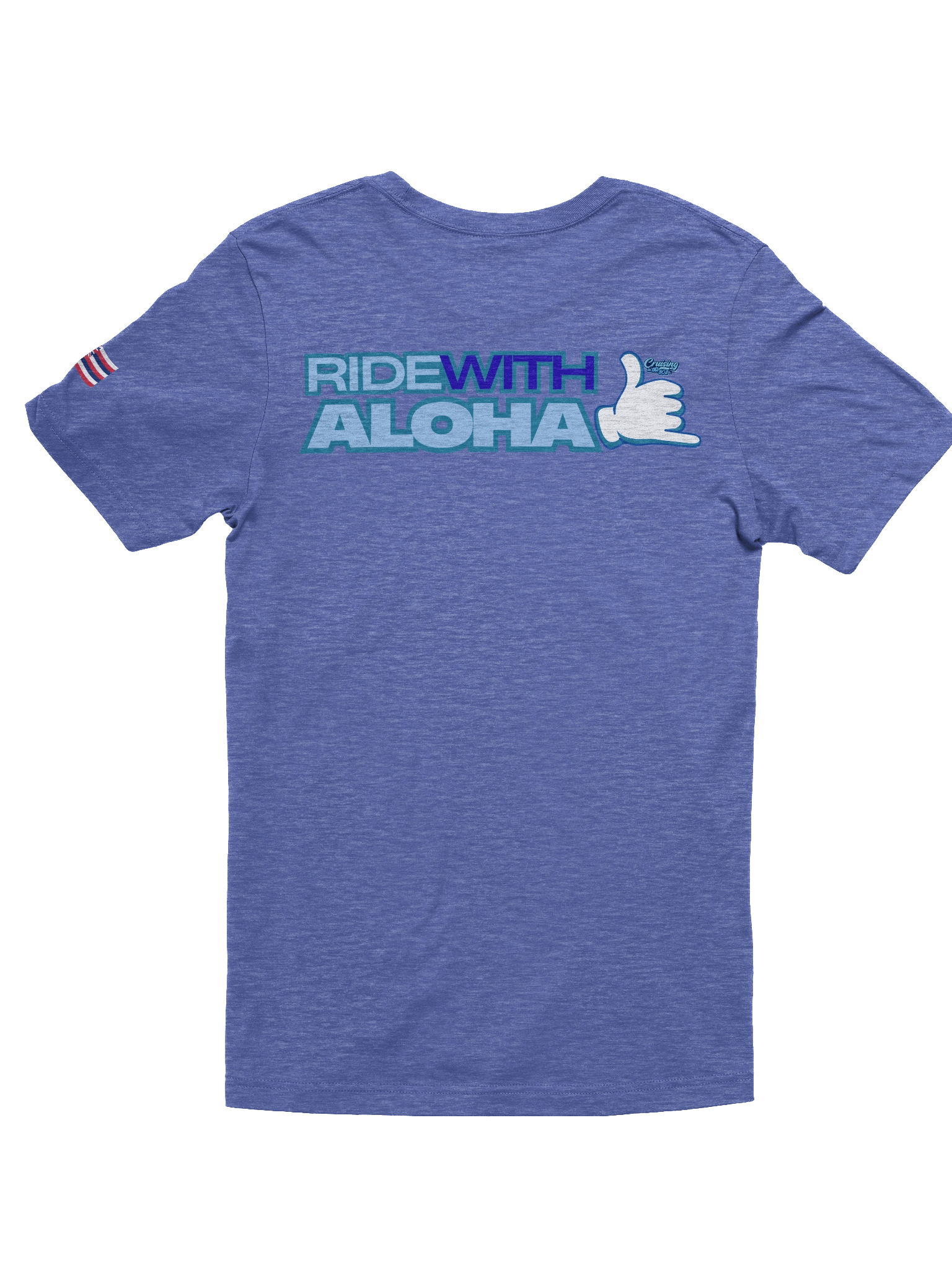 Ride With Aloha Shaka - Back product image (6)