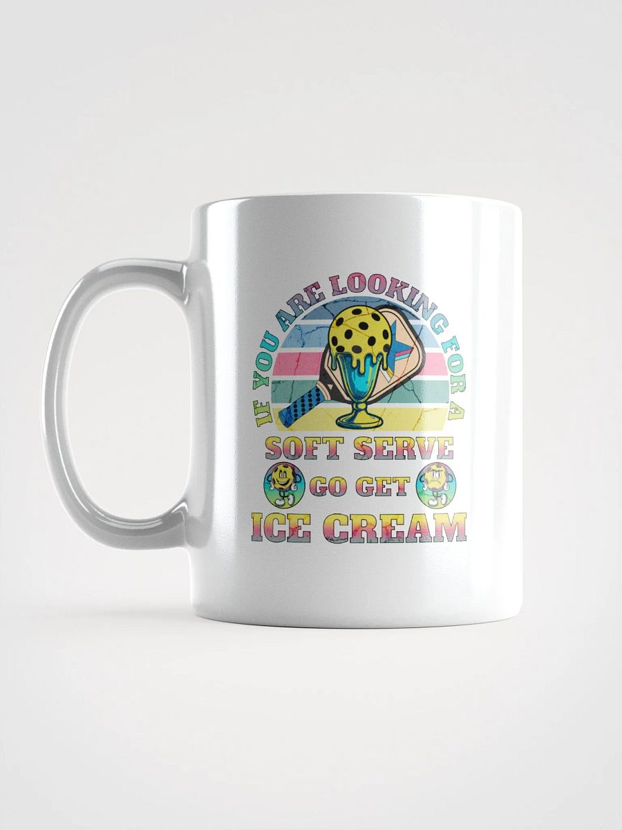 Soft Serve Go Get Ice Cream Pickleball Mug product image (1)