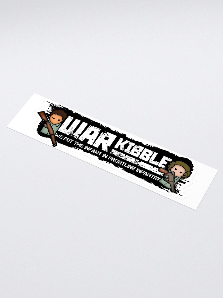 War Kibble Sticker product image (1)