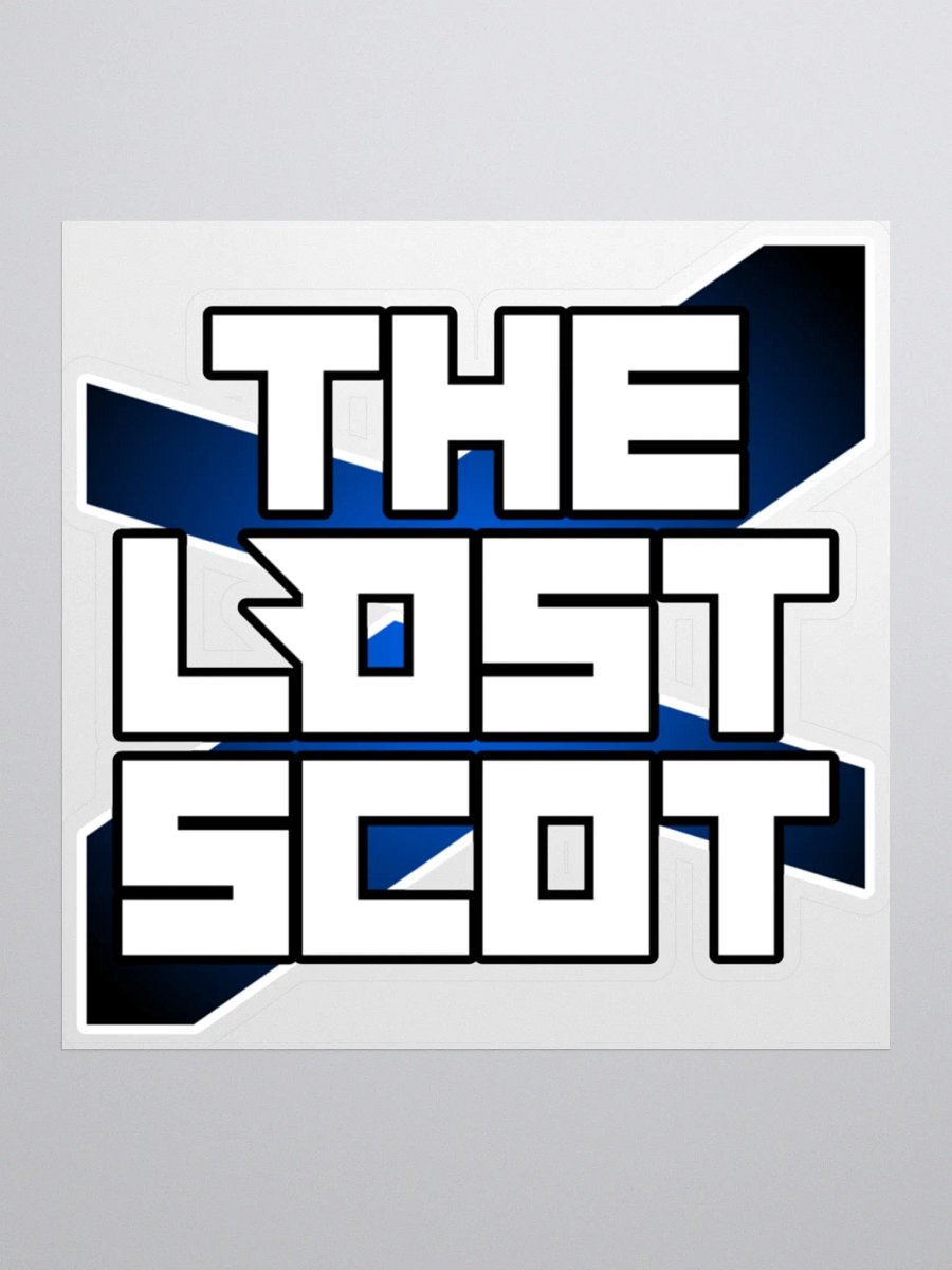 Lost Scot logo sticker product image (1)