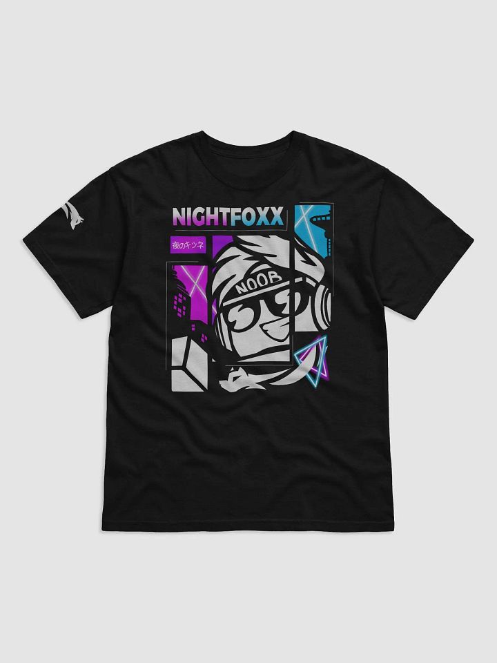 NightFoxx Panel Art Tee Black product image (2)