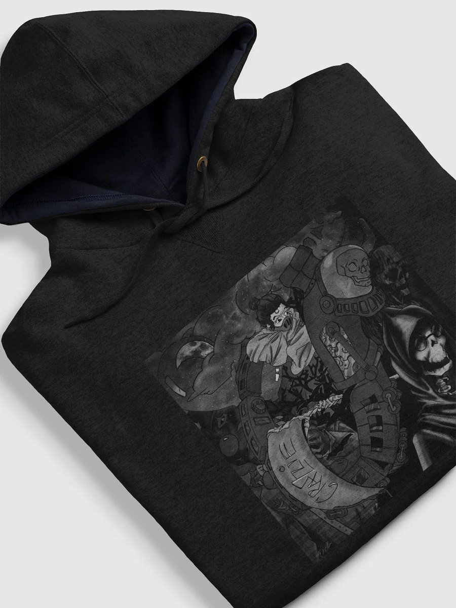Crazzie Train Hoodie Champion Brand (B&W) product image (16)