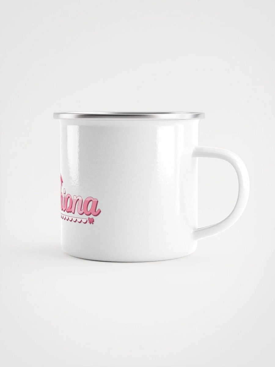 Squeakychiona Logo 12oz Enamal Mug product image (1)