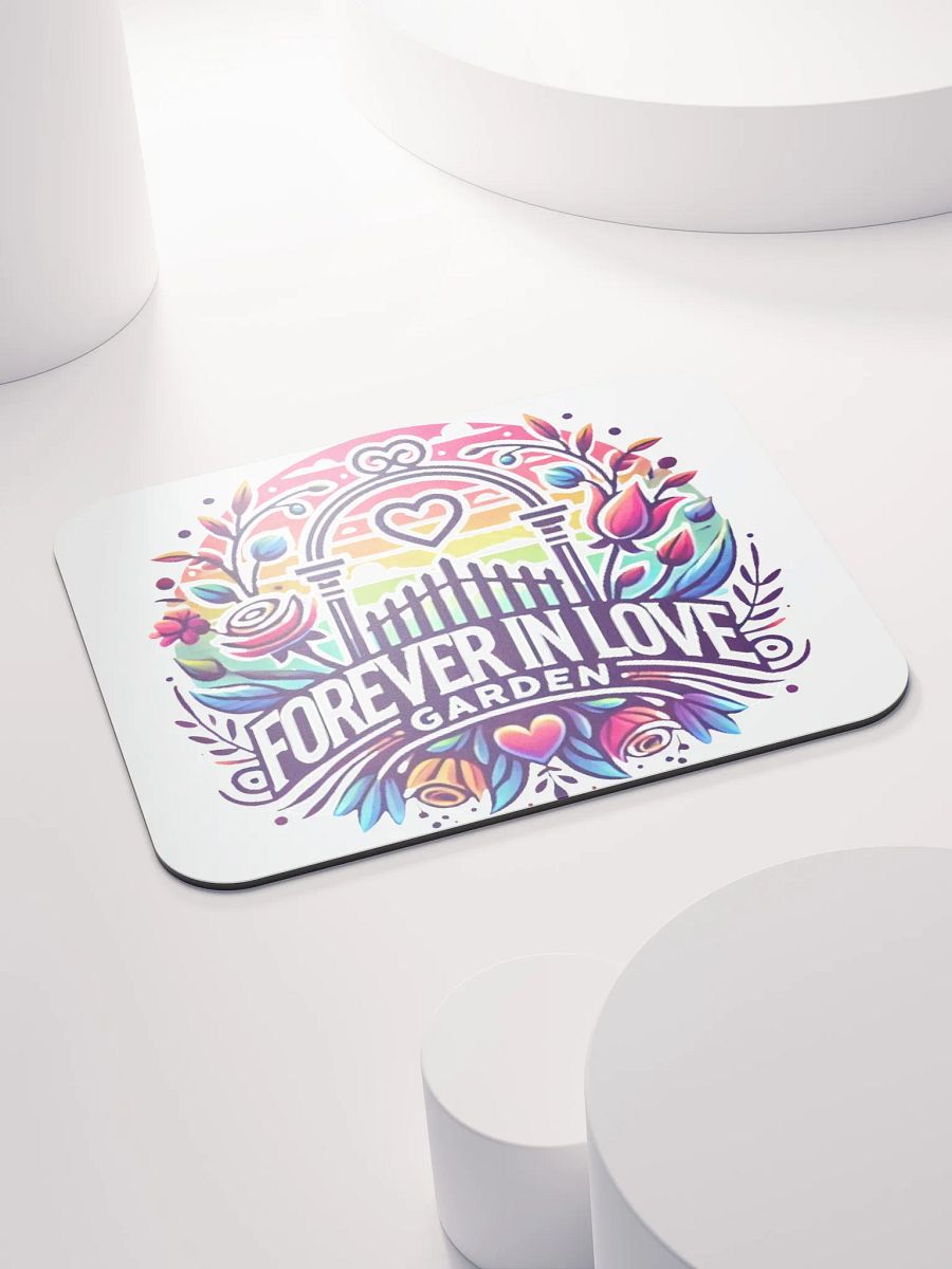 Forever in Love Garden Mouse Pad product image (4)