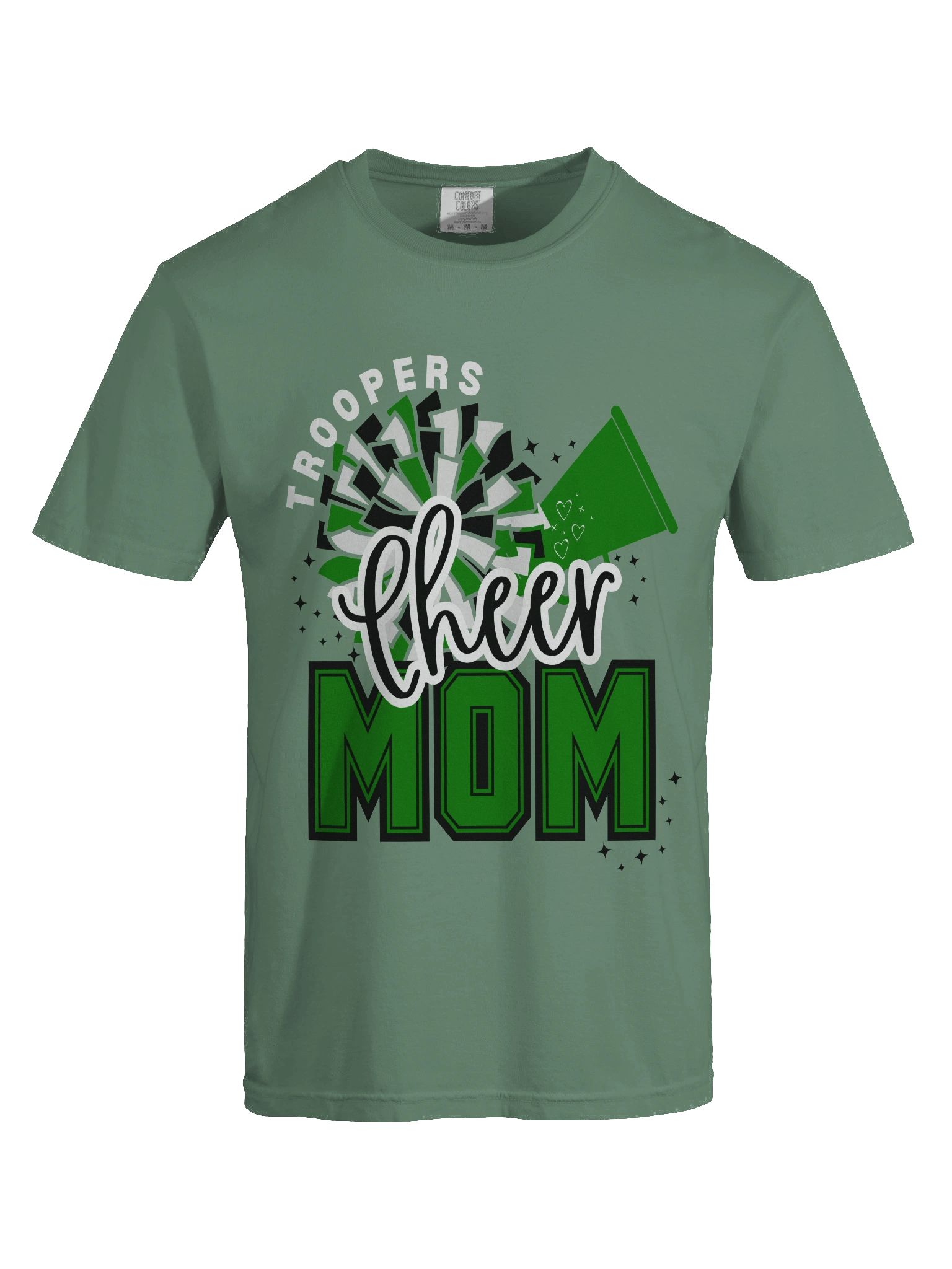 Cheer Mom Pom-Pom T-Shirt product image (7)