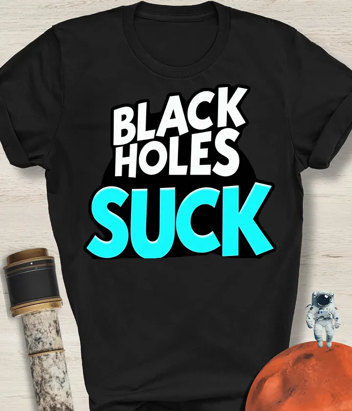 Black Hole Sucks T-Shirt product image (2)