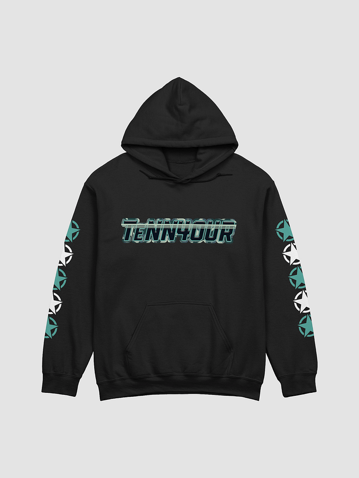 #TeNN4OURARMY Hoodie-Teal & White product image (1)
