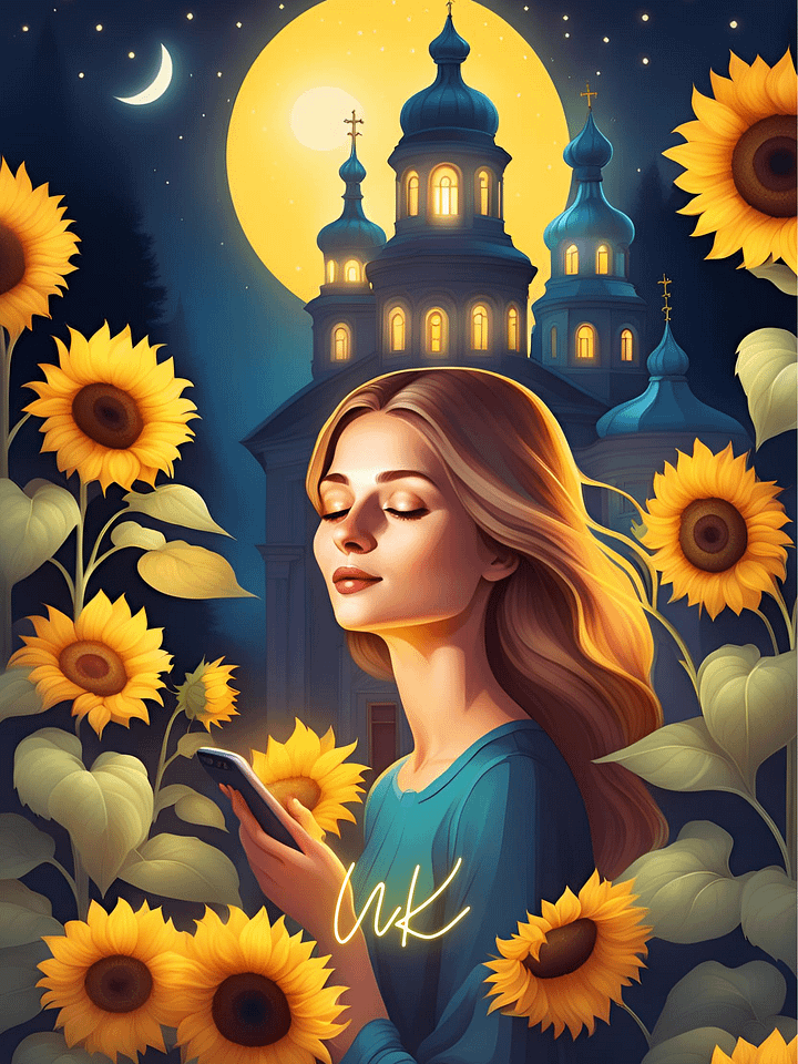 UK "Voice of the People" Unique iPhone Wallpapers Inspired by Ukrainian History product image (2)