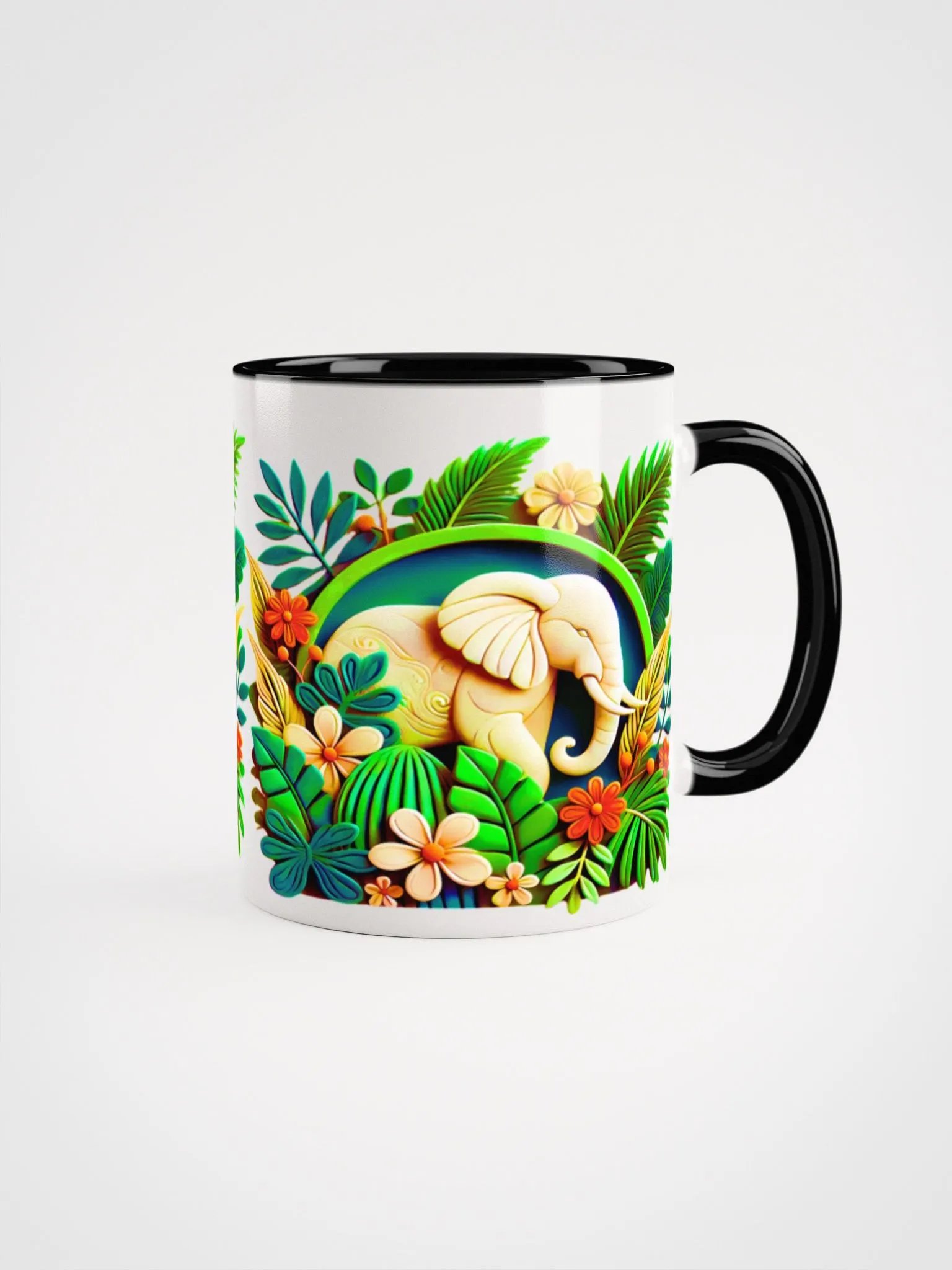 Nature's Elegance Ceramic Mug product image (2)