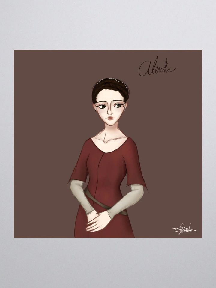 Alenka sticker, square product image (1)