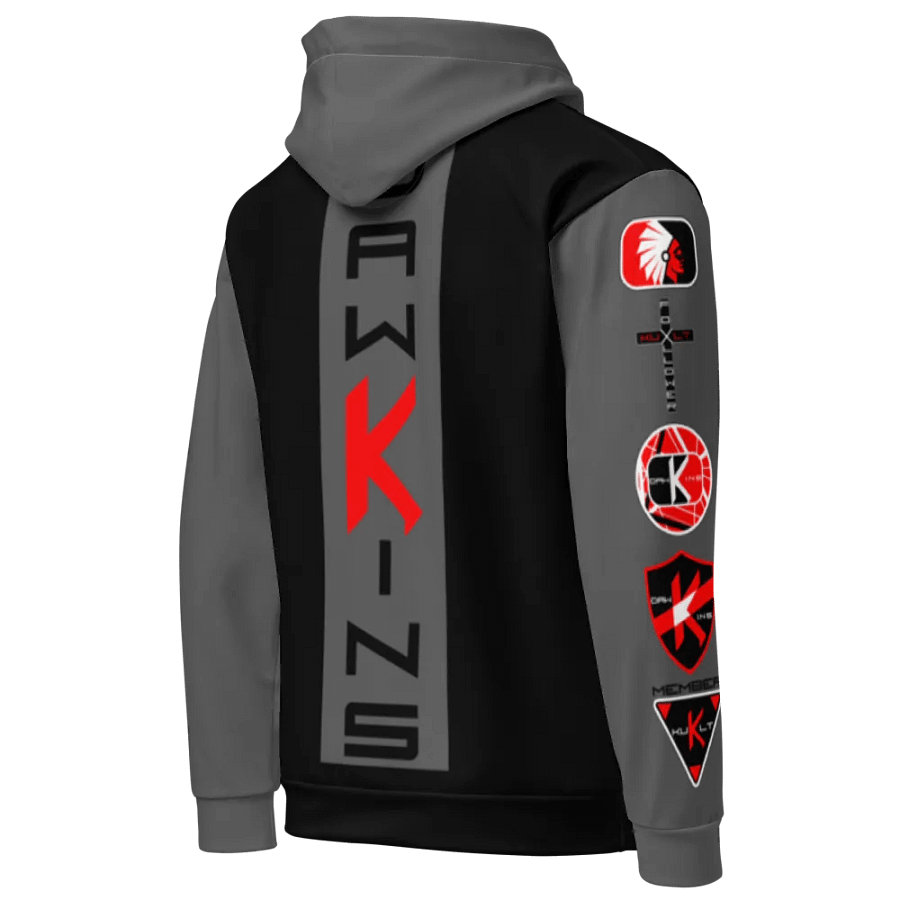 Giveaway Dawkins Gray Stripe Hoodie product image (3)