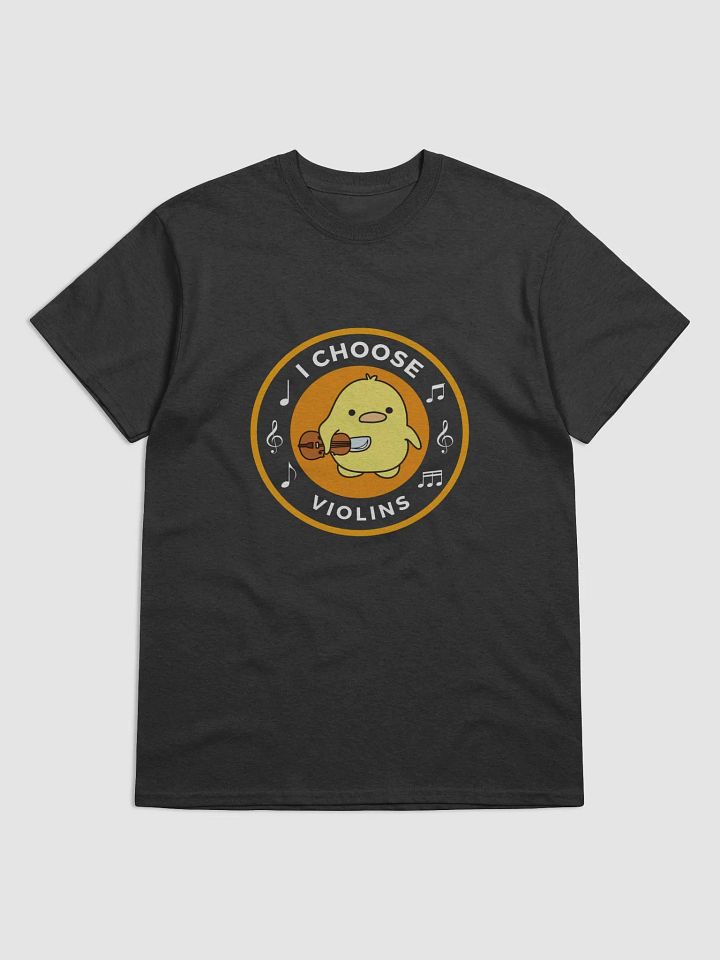 I choose violins Gildan Heavyweight T-Shirt product image (12)