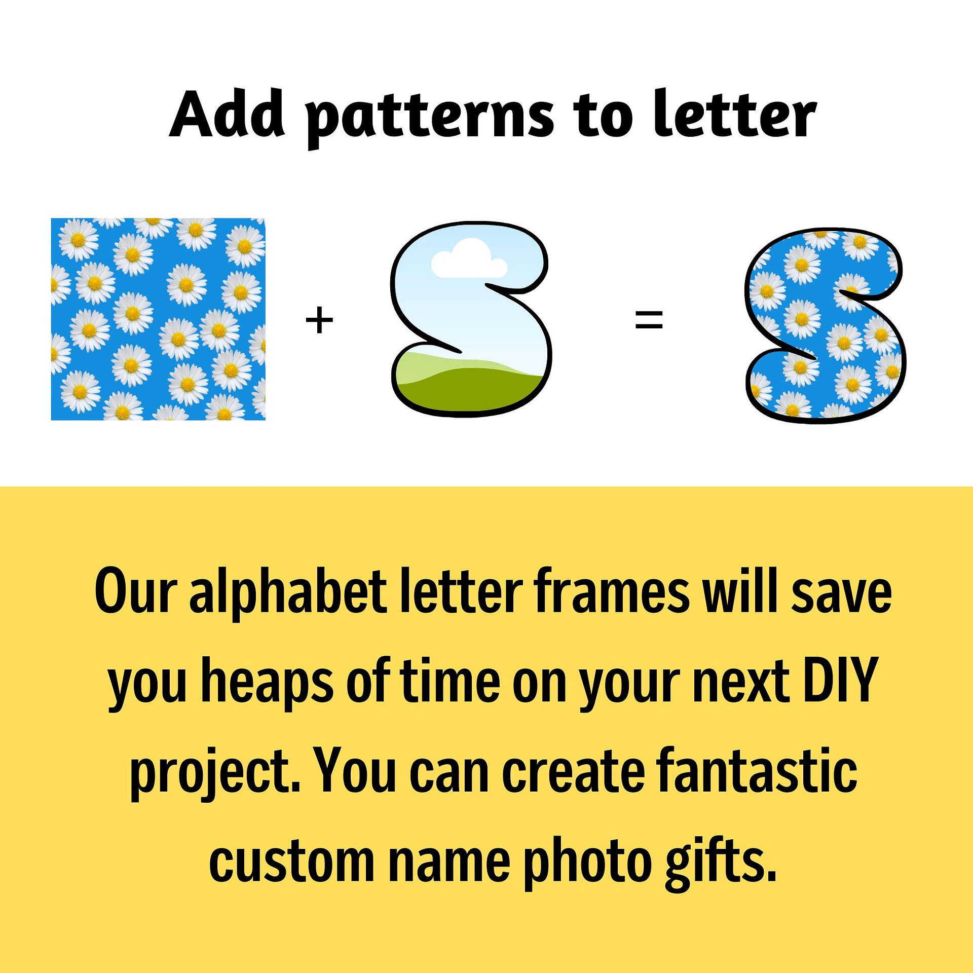 Fat and Fun Alphabet (A - Z) Single Frame Canva Templates product image (7)