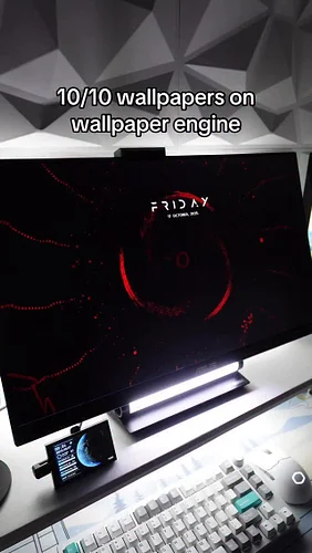 ALL WALLPAPERS 🔗 IN BIO

Wallpaper Engine is on Steam. Rainmeter tutorial for the day/date is linked in my bio @nightxparade ...