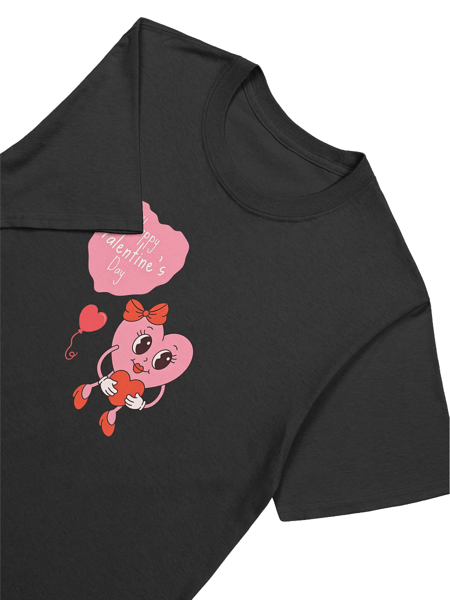 Retro Pink Hearts Cute Valentine's Day T-Shirt product image (3)