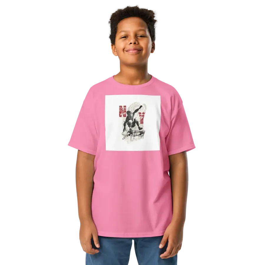 Kids T-Shirt Skateboarder New Yorker product image (1)
