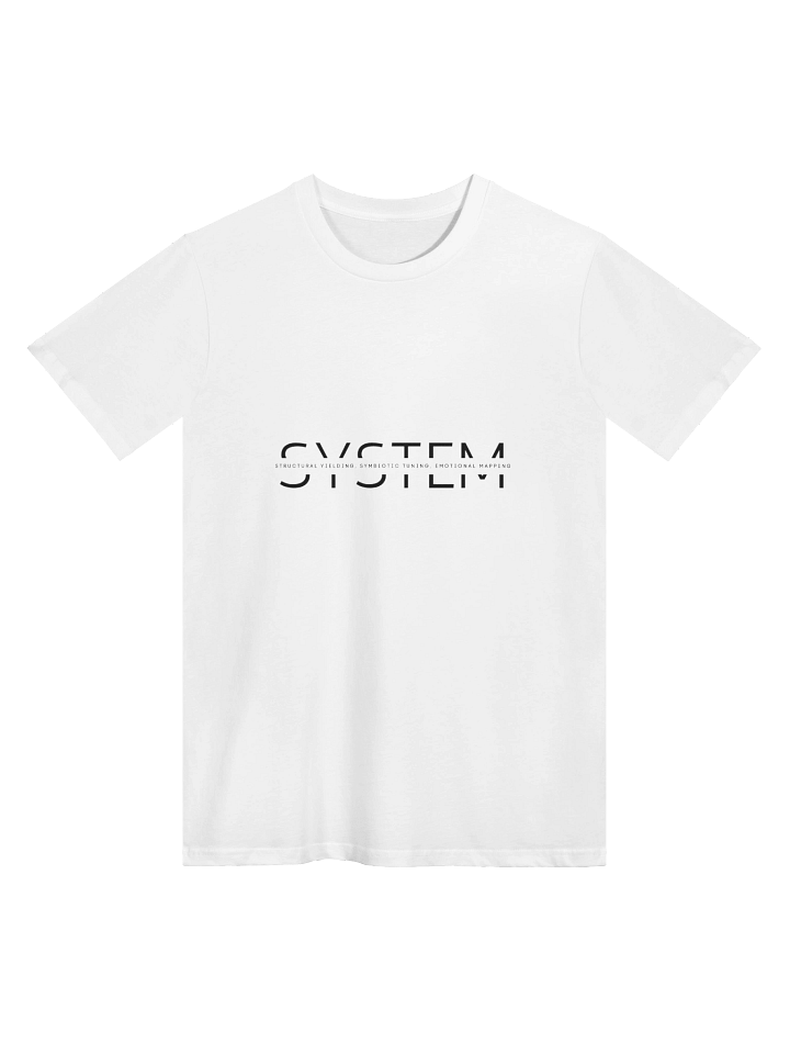 Codewear: Internal Mechanics ''System'' Tee - Black Text product image (1)