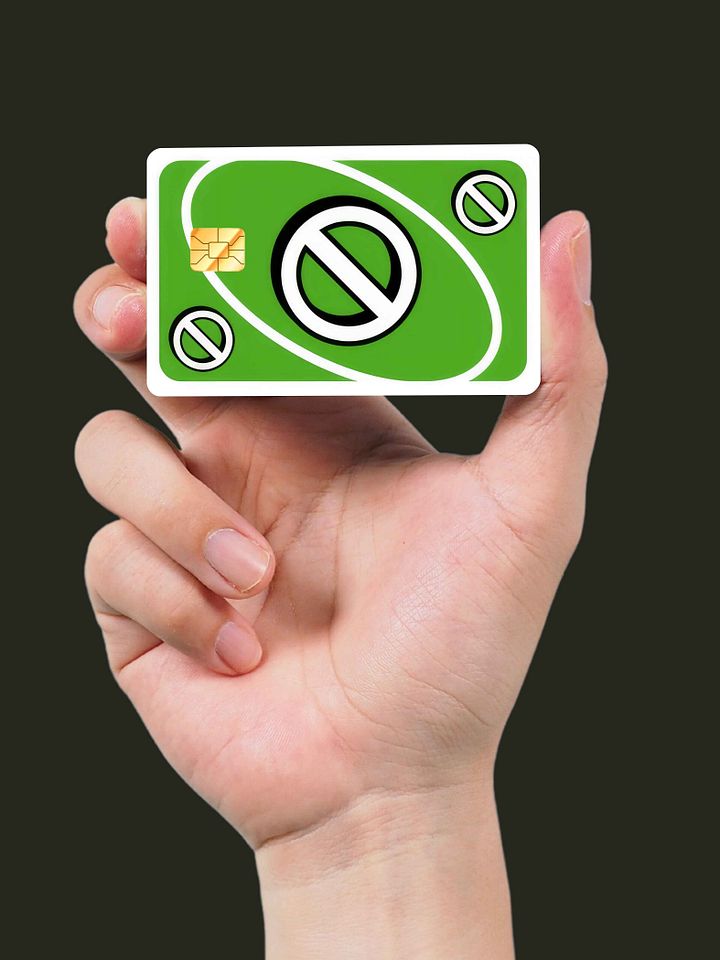 Uno Skip Card Green (Holographic) product image (2)