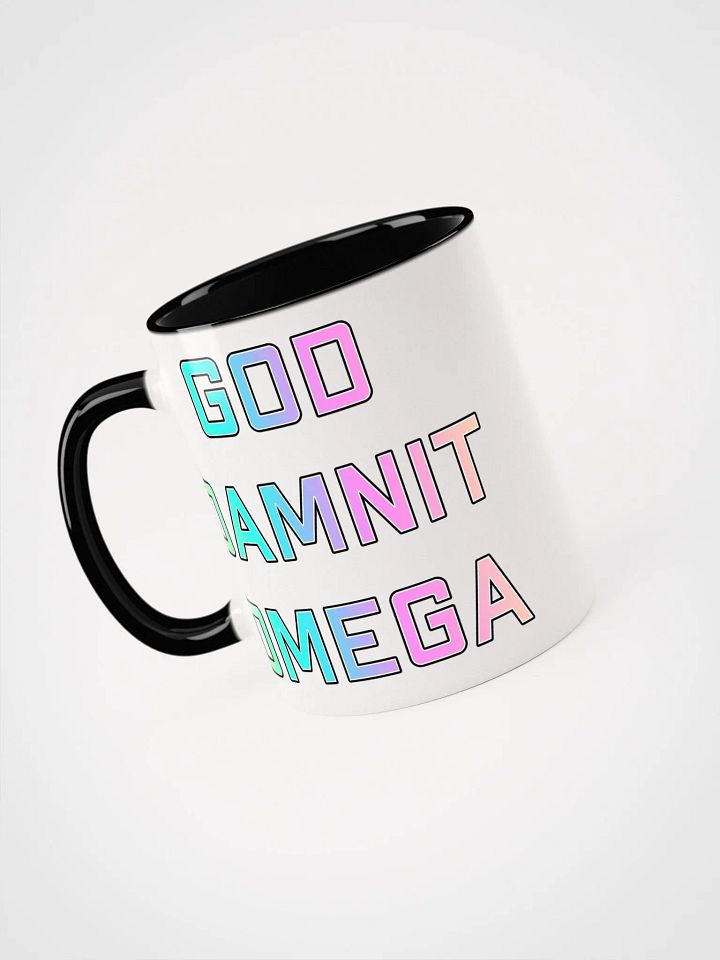 God Damnit Omega Mug product image (1)