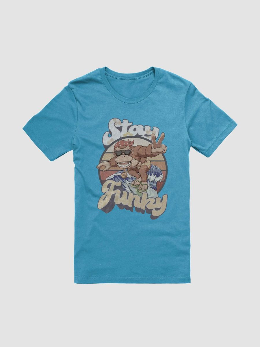 Funky Monkey Supersoft T-shirt (Teal, Gray, Blue Jean, Black, Tan) product image (4)