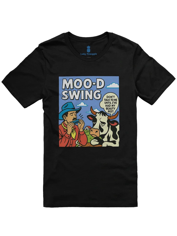 Mood Swing Cow Texas Concert Tee Fit Unisex T-Shirt product image (2)