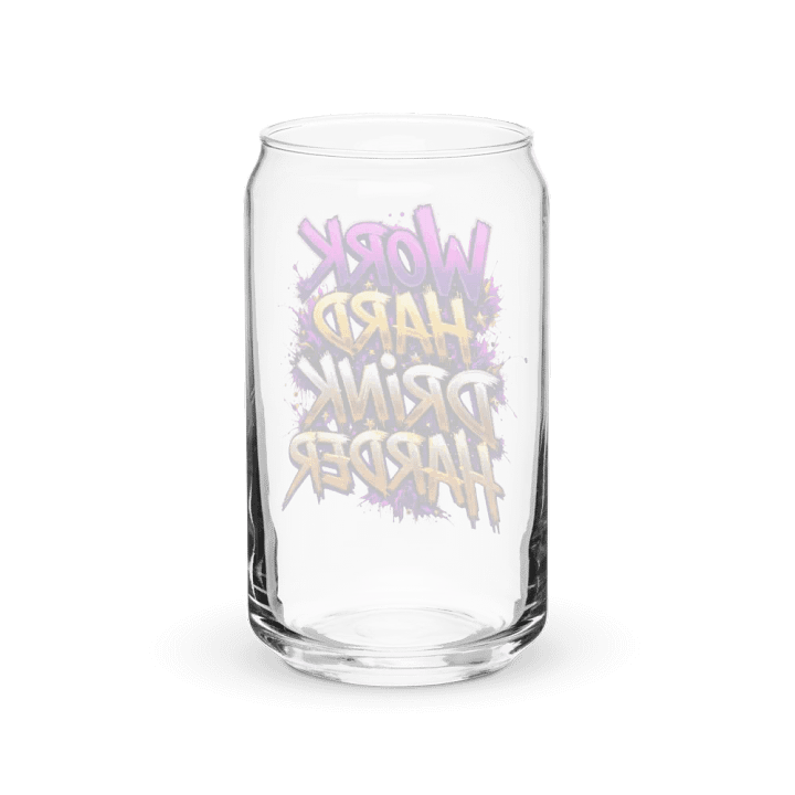 Graffiti-inspired Can-Shaped Glass product image (6)