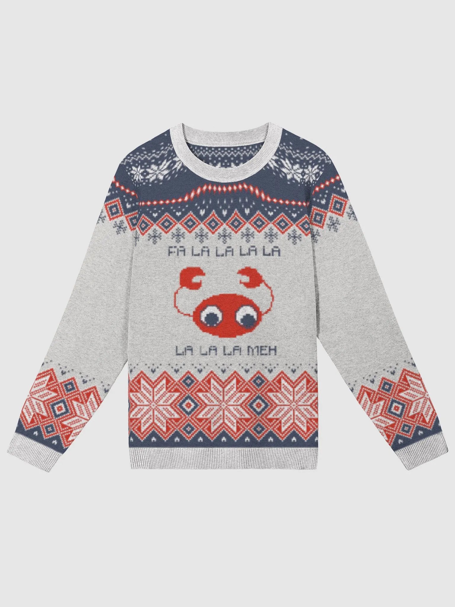 Fa la la la la la la la Meh Sweater product image (4)