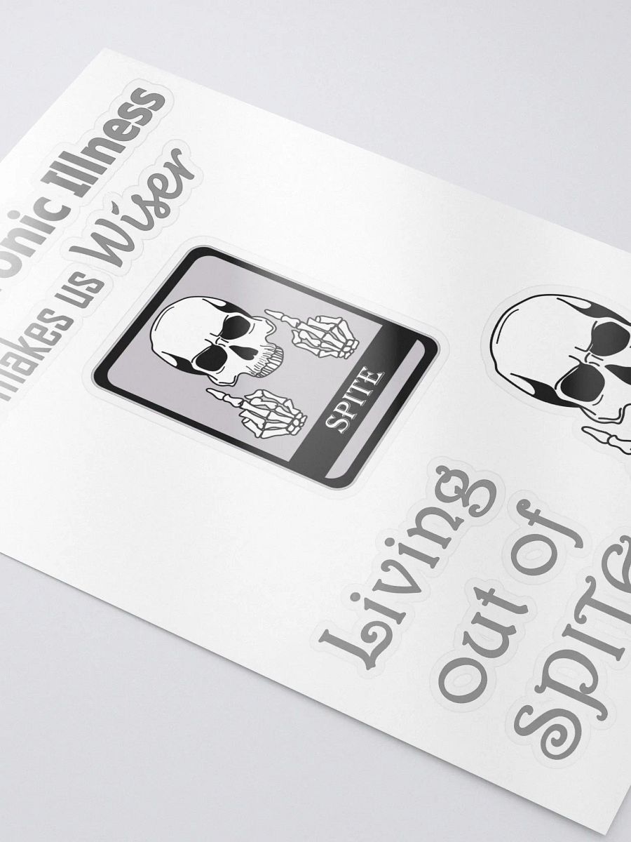 The Chronically Spiteful Sticker Sheet product image (3)