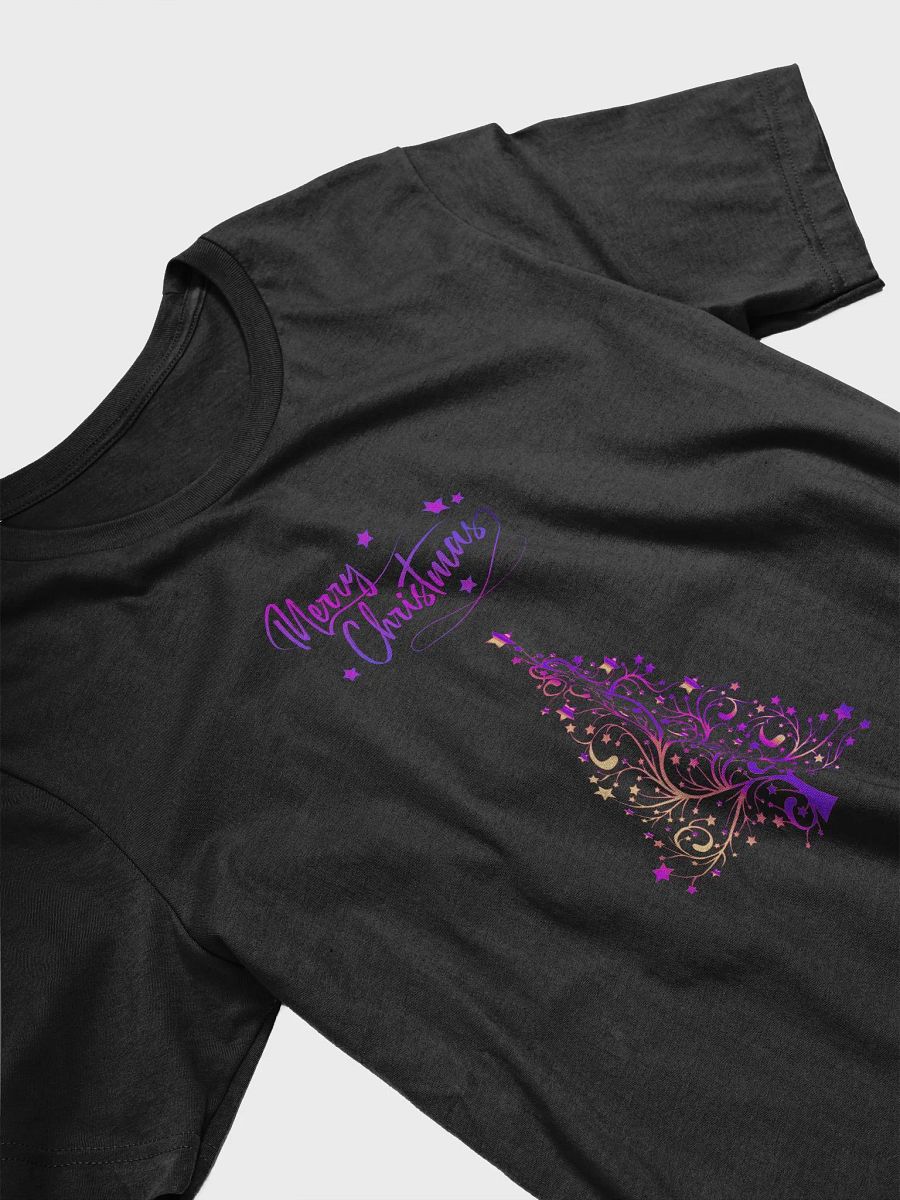 Colorful Christmas Tree Merry Christmas T-Shirt - Purple product image (3)