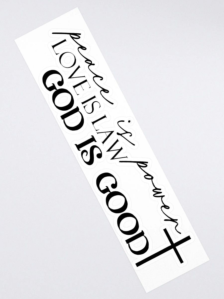 Peace is Power Sticker product image (2)