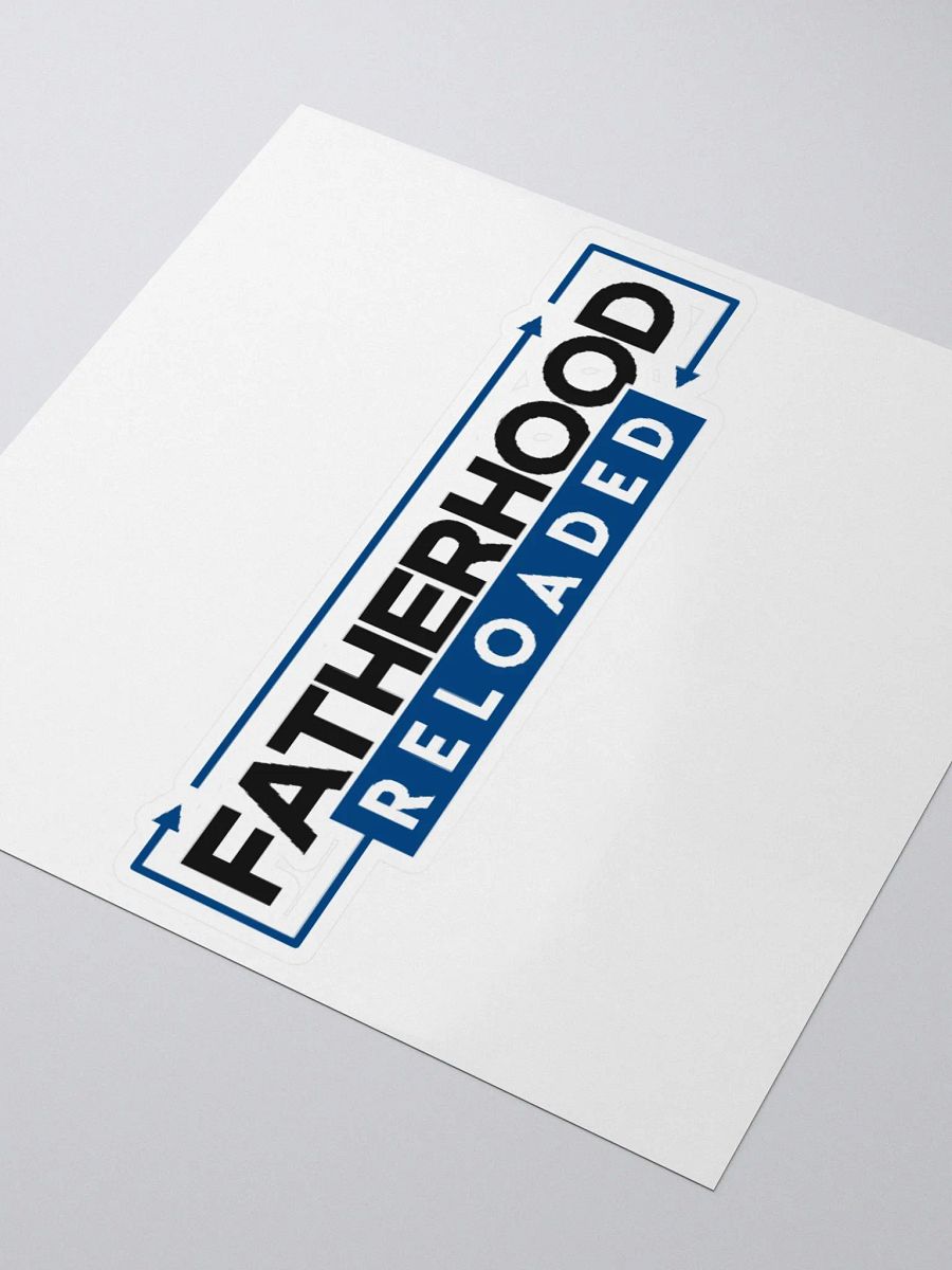 Fatherhood Reloaded Logo Sticker product image (3)