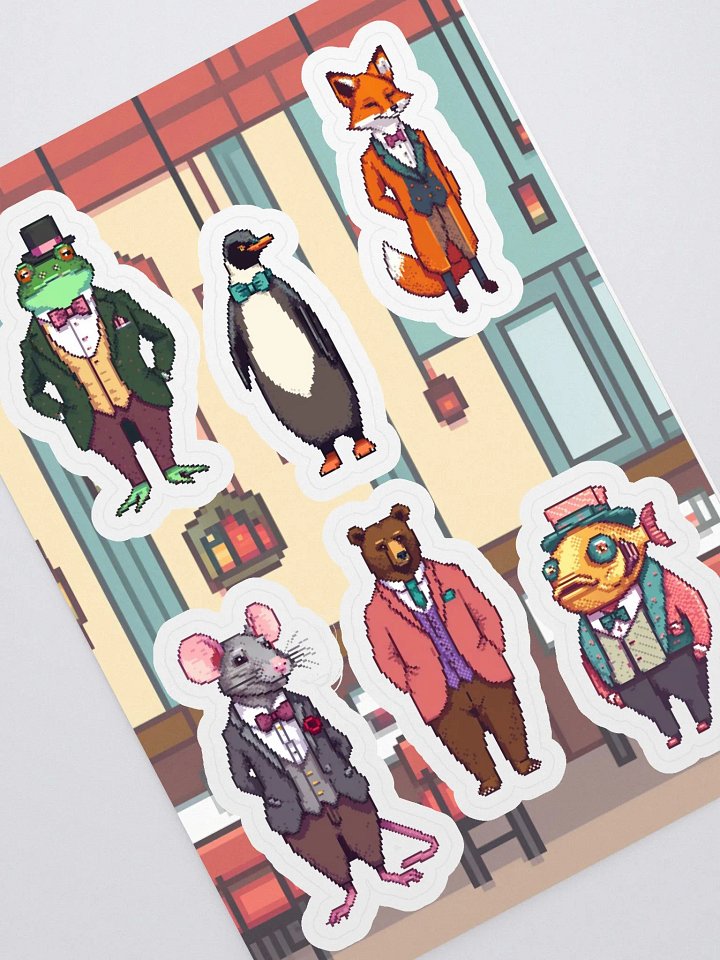 Event Critters! 🐻 Sticker Sheet product image (1)