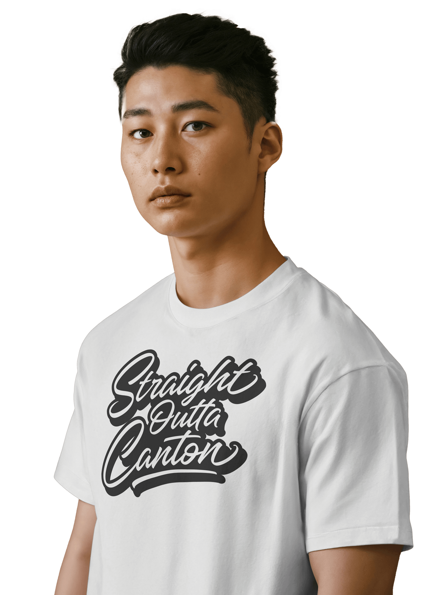STRAIGHT OUTTA CANTON (Outline) Unisex T-shirt product image (6)