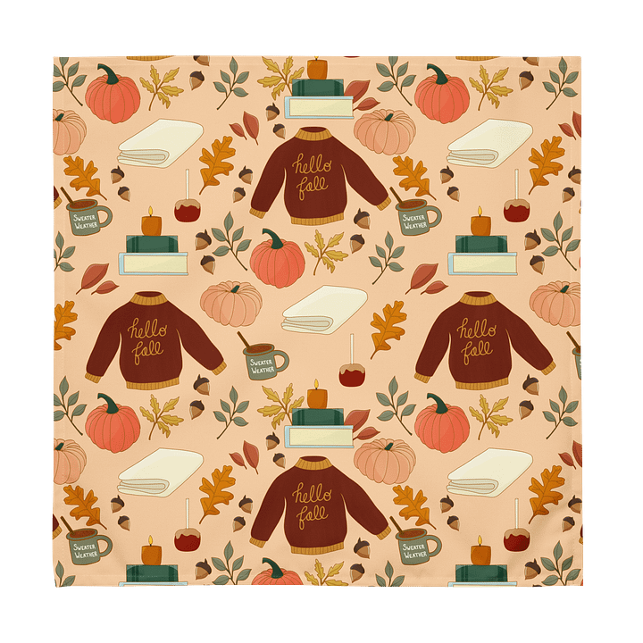 Cozy Fall Cloth Napkin Set product image (2)