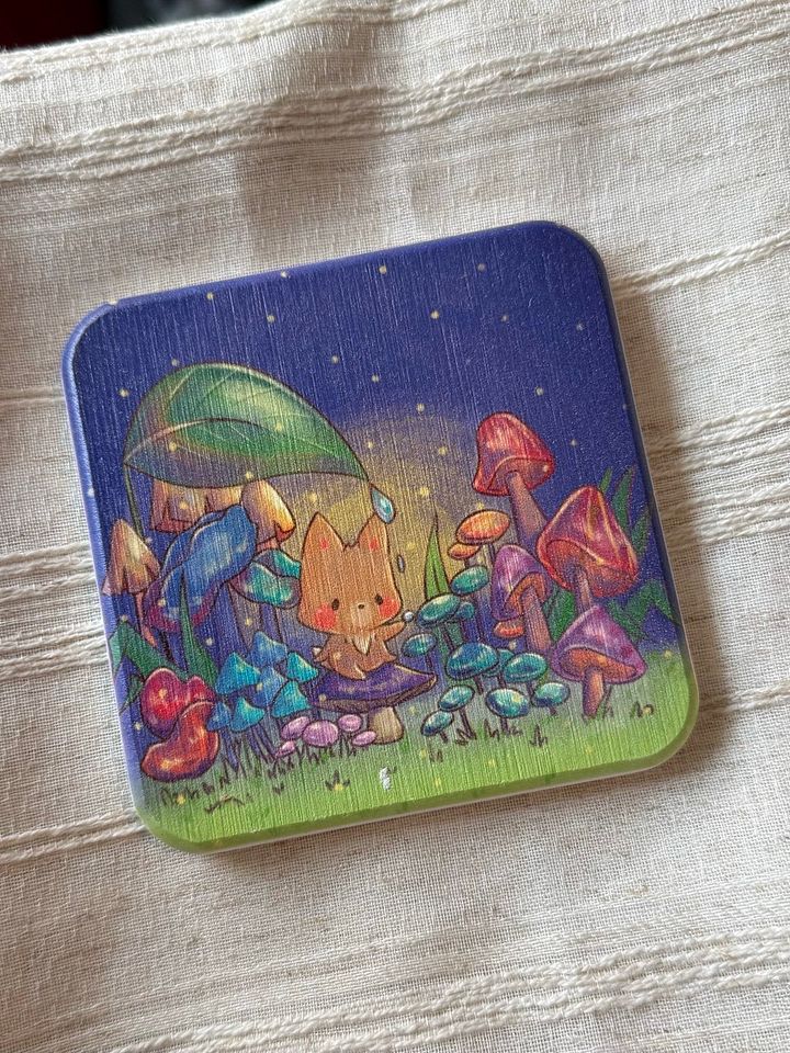 Magical Mushrooms | Diatomite Coaster product image (1)
