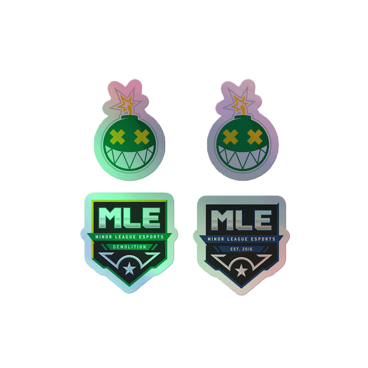 Demolition Holographic Sticker Set product image (2)