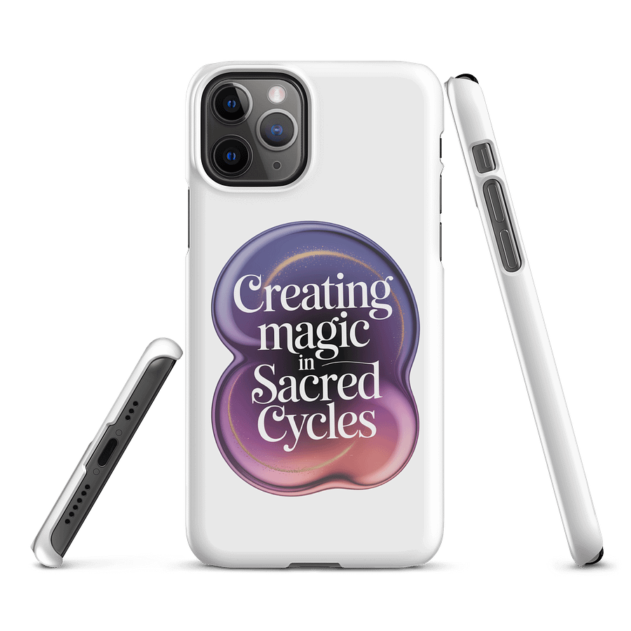 Sacred Cycles Human Design Reflector iPhone Case product image (2)