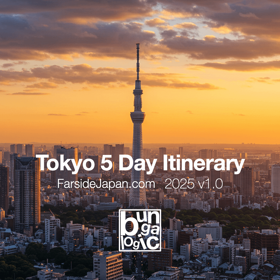 Tokyo 5-Day Insider Itinerary – Explore Tokyo Like a Local product image (1)