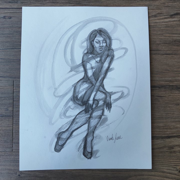 Woman Figure drawing product image (1)