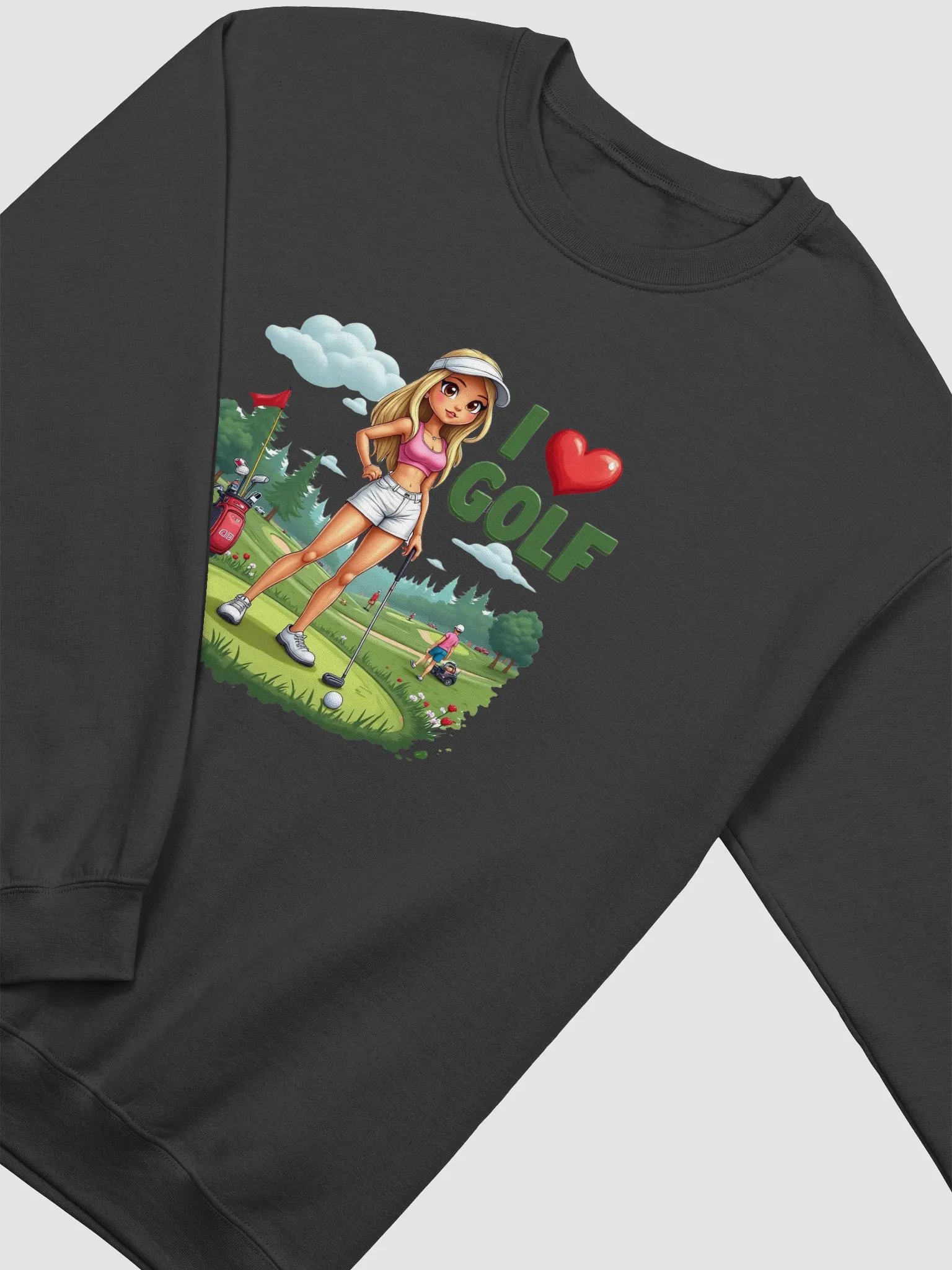 Swing into Style - Golf Lover's Crewneck Sweatshirt product image (21)