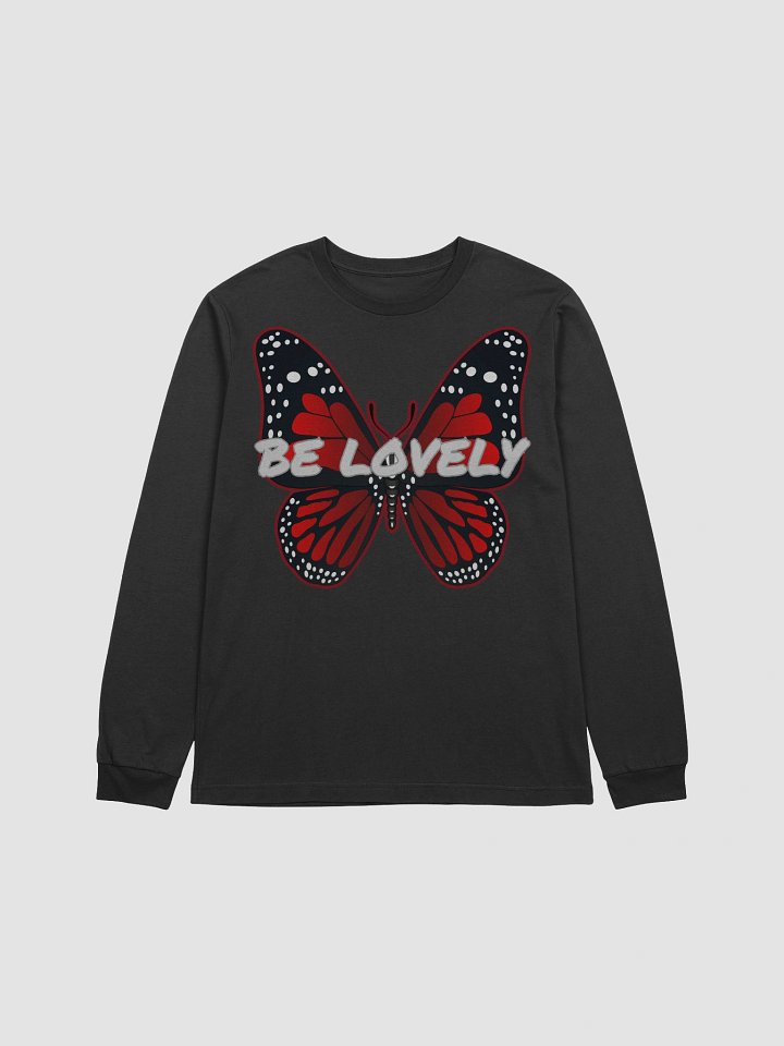 Be Lovely Butterfly Long Sleeve Tee Women and Men product image (1)