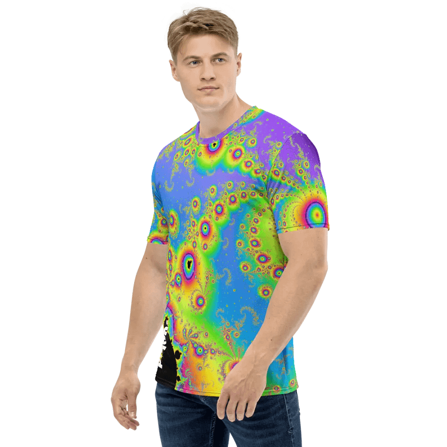 Fractal men's T-shirt - Minibrot Maelstrom product image (6)