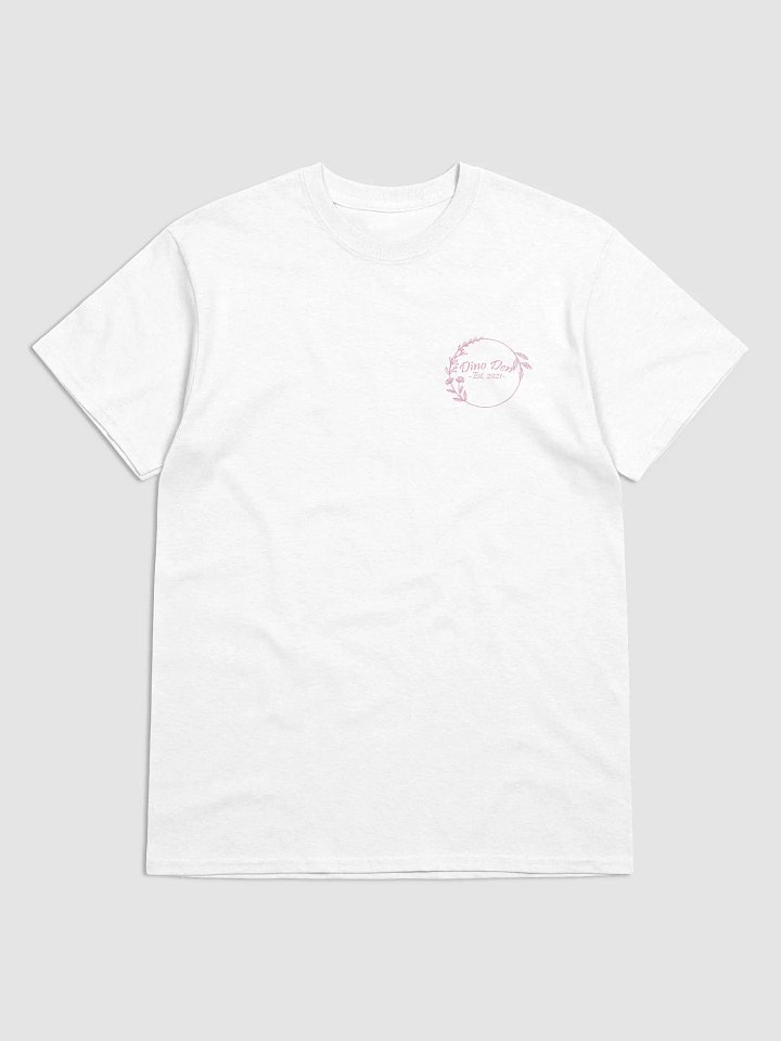 White and Pink Dino Den Tee product image (1)