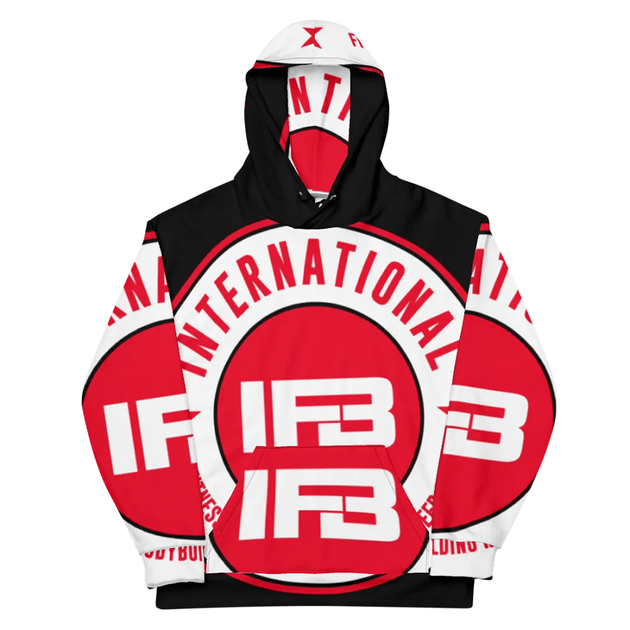 IFBNewsfeed.Org's All-Over Print Recycled Unisex Hoodie product image (11)