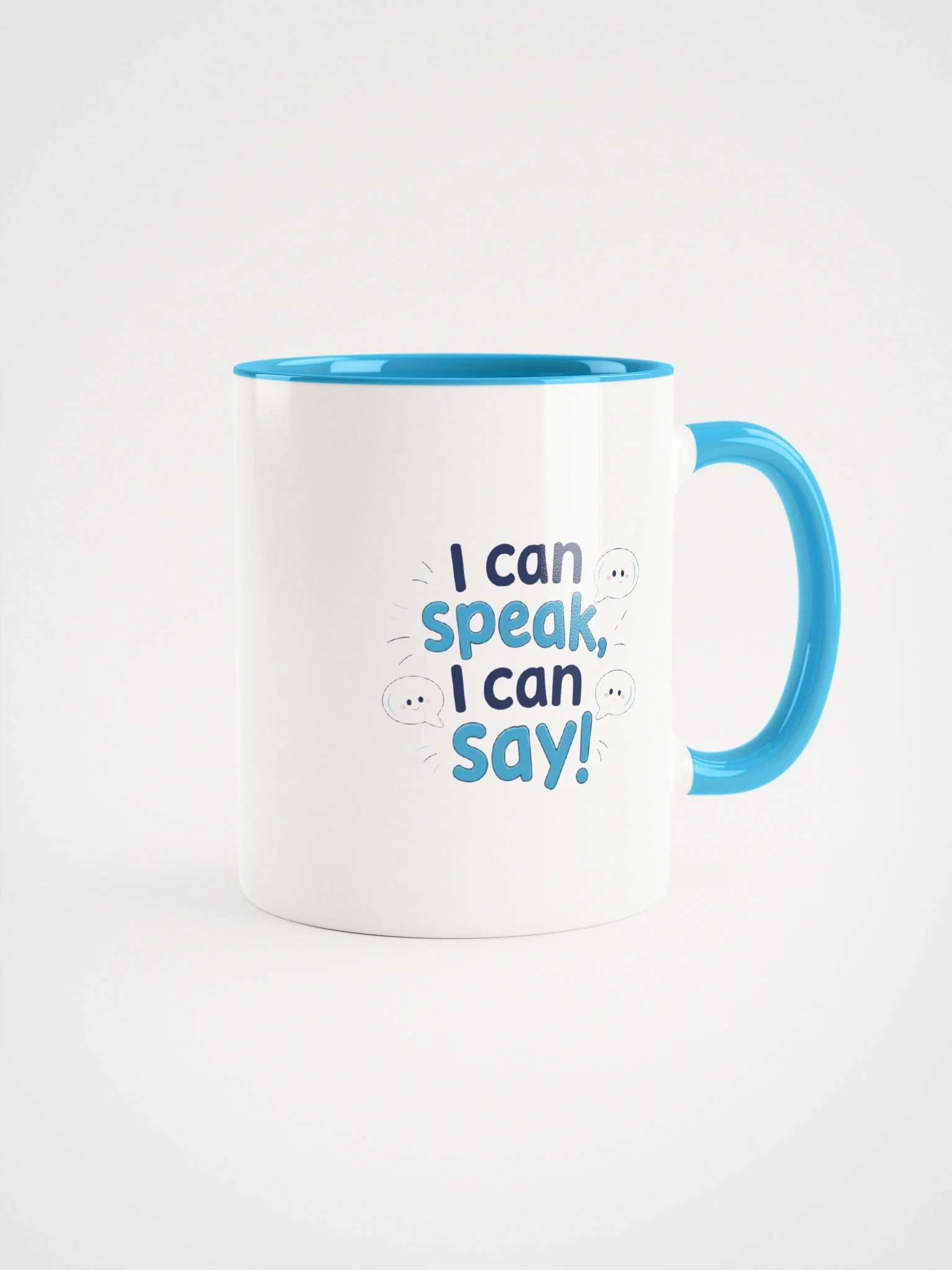I can speak, I can say Motivational Ceramic Mug product image (21)