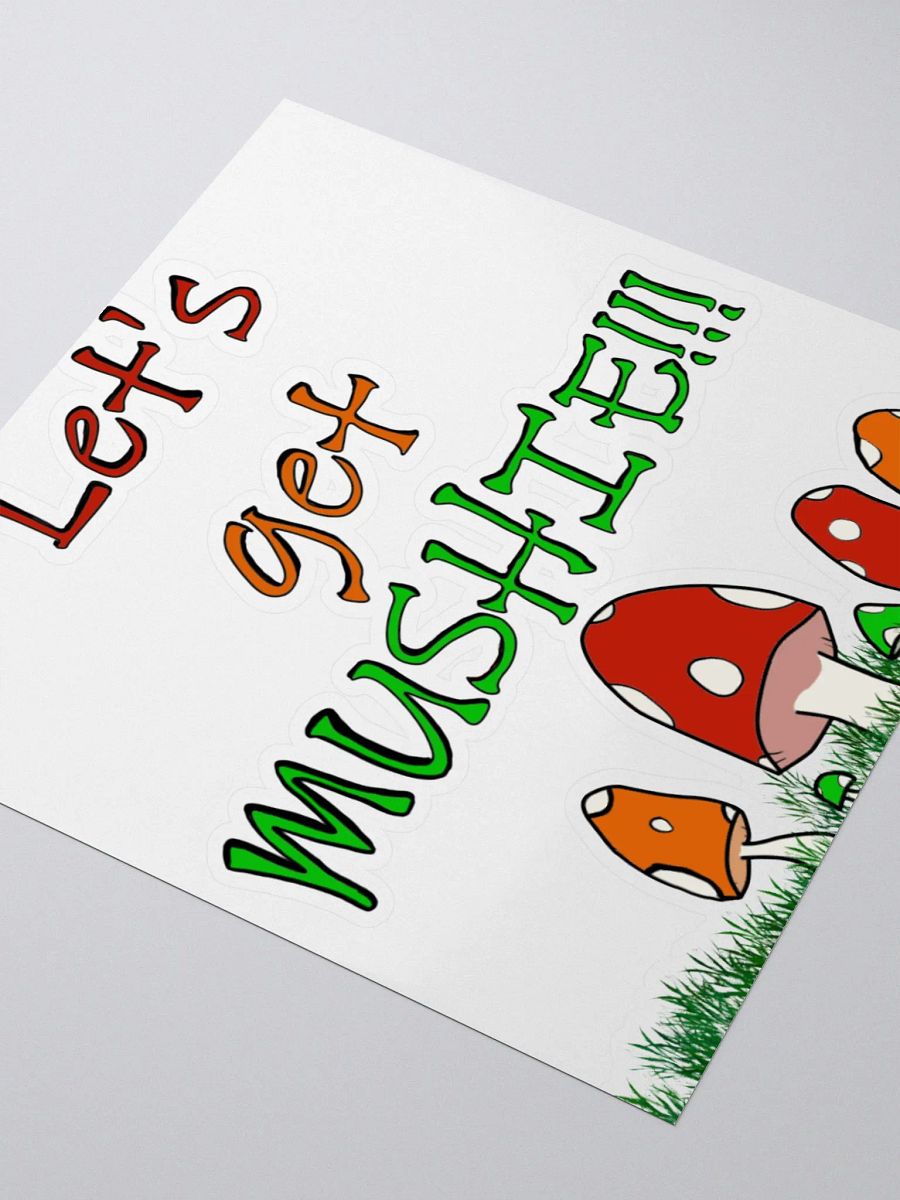 Lets get mushie sticker product image (8)