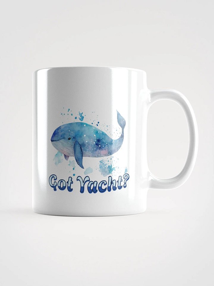 Comic Whale 'Got Yacht?' Mug product image (1)